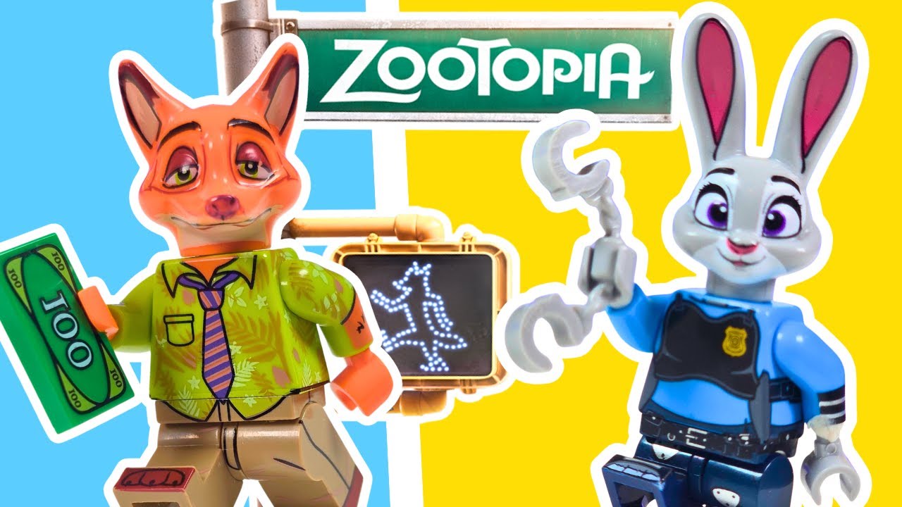 Built Zootopia in LEGO! 🧱