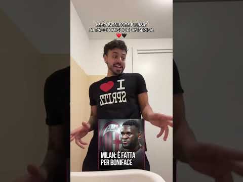 WELCOME BONIFACE โค๏ธ๐ค #acmilan