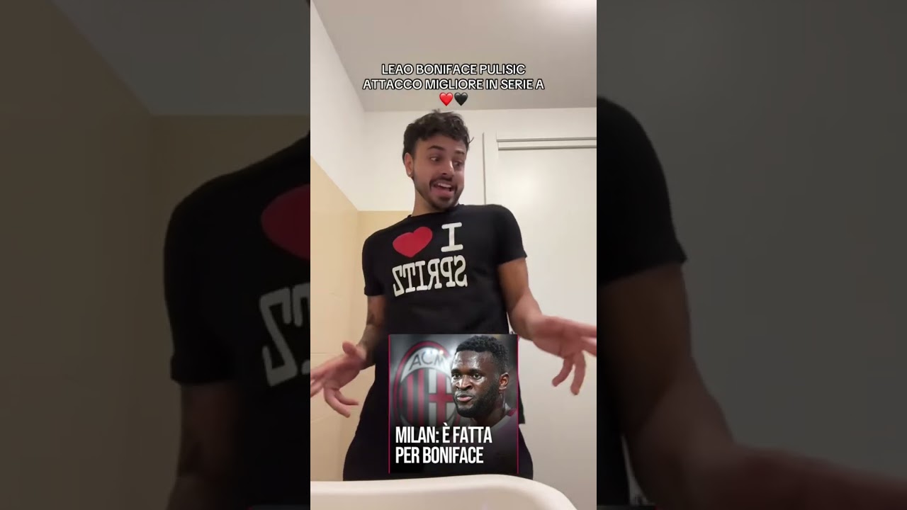 Welcome Boniface! ❤️🖤 New Era for AC Milan