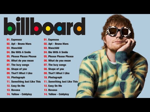 Top 40 Billboard Hits This Week 2025 📻 Ed Sheeran, Adele, Bruno Mars, Taylor Swift