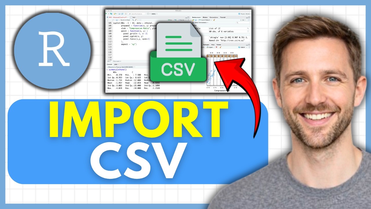 How To Import A CSV File To RStudio Using The read.csv Function (EASY) 2026