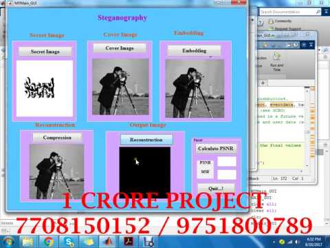 Comments on Steganography Using Reversible Texture Synthesis - 1Crore Projects