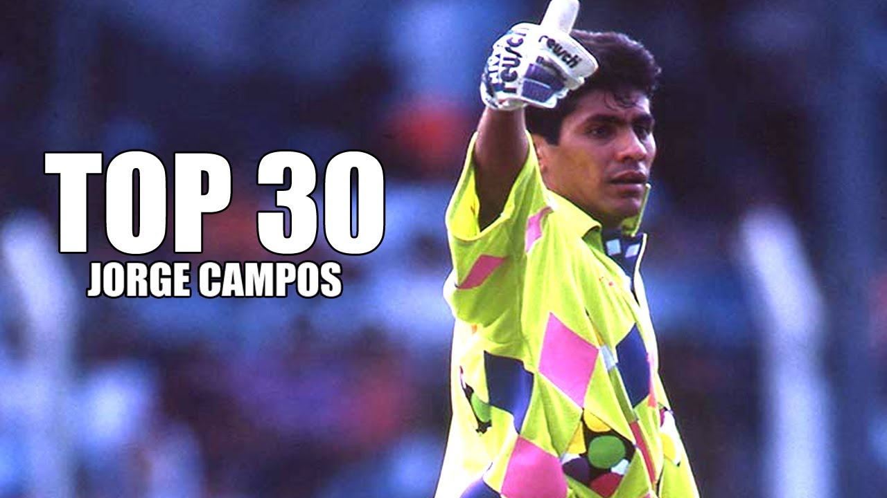 TOP 30 Top 30 Mejores Atajadas de Jorge Campos ⚽