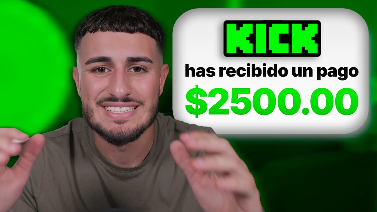 Gana Hasta $20 por Hora en KICK en 2025 sin Ser Famoso 💰