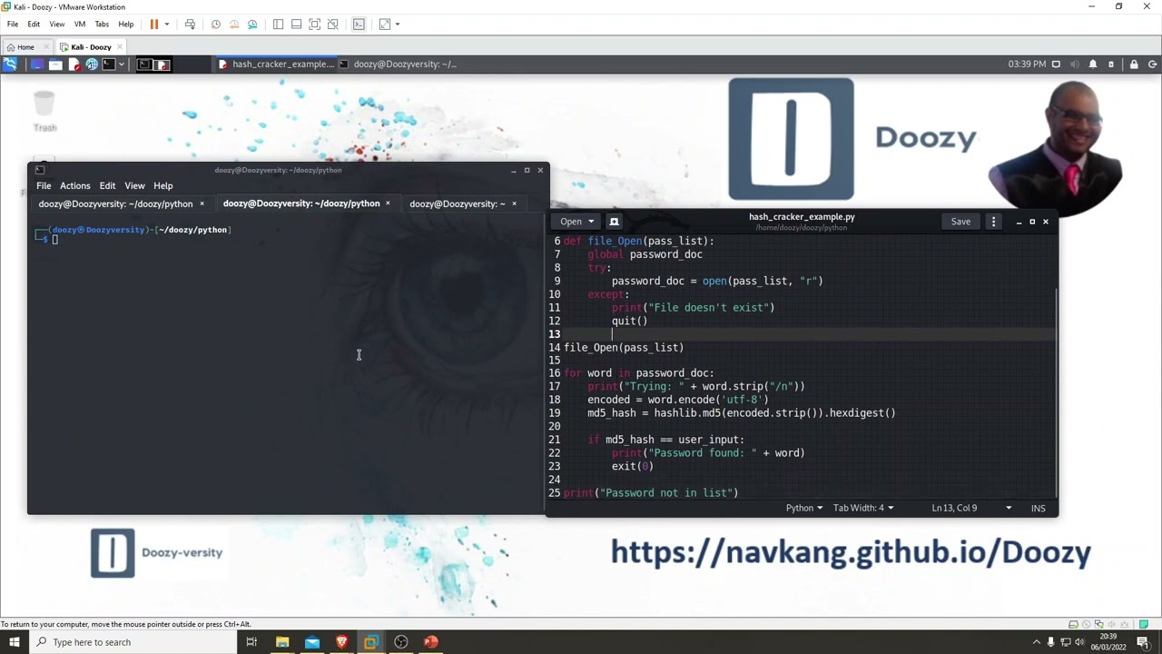 Python MD5 Hash Cracker for Beginners 🔐
