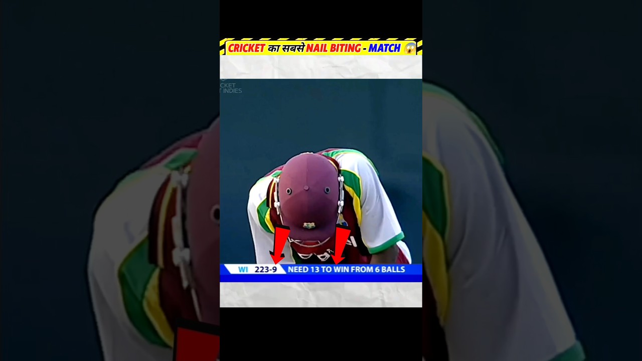 9 Thrilling Finish! 9 Wickets Down in 6 Balls, Just 13 Runs Needed 😱