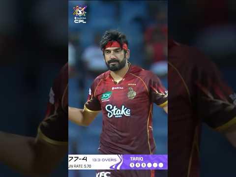 Take a bow, Usman Tariq π#CPL25 #CricketPlayedLouder #BiggestPartyInSport