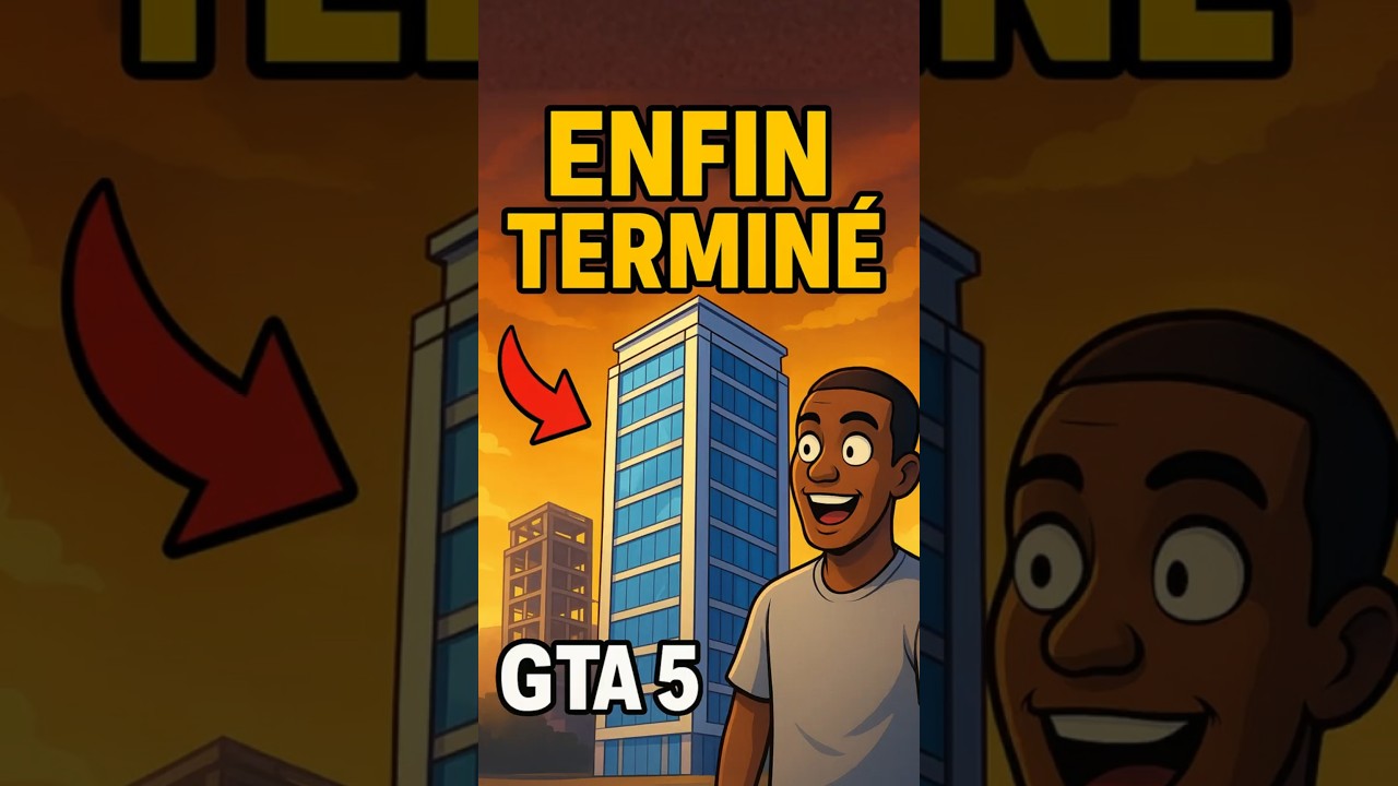 Bâtiment en construction terminé dans le prochain DLC GTA Online 🏗️