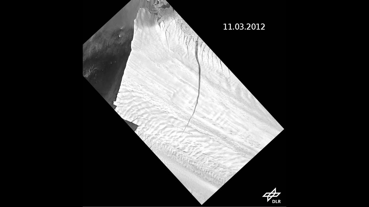 Pine Island Glacier in Antarctica Rifting 🌍