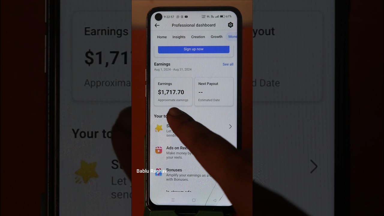 Facebook reels Income 🤑