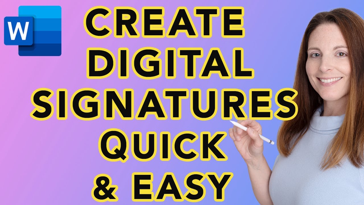 Create a Digital Signature in Word Easily ✍️ – Step-by-Step Tutorial with Software Tips
