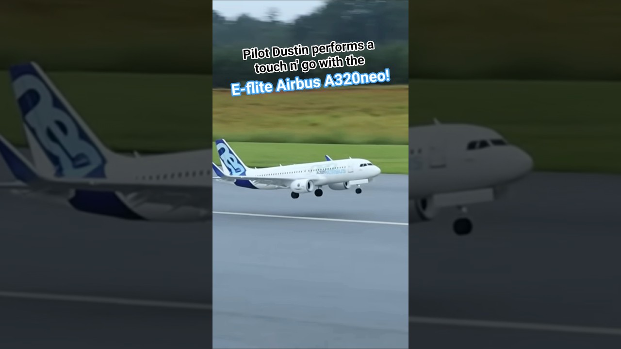 E-flite Airbus A320neo Touch 'n' Go! ✈️