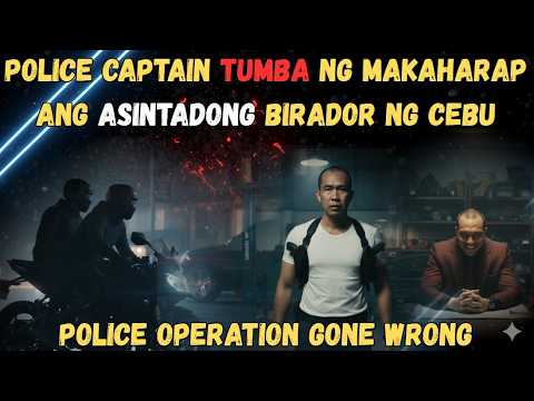 BIRADOR NG CEBU NAKATUMBA NG ISANG POLICE CAPTAIN NG SINUNDAN ANG KANYANG SASAKYAN