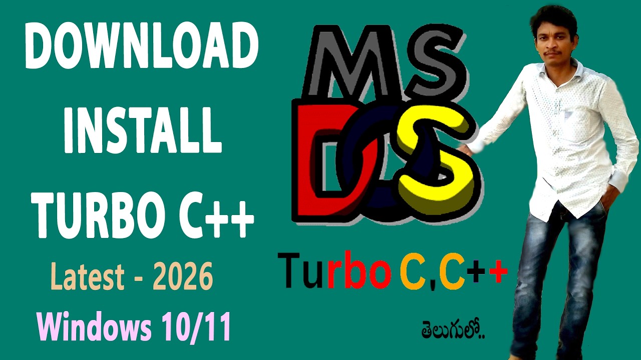 Install Turbo C++ on Windows 11 Easily