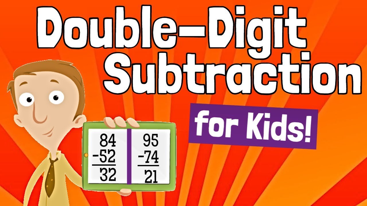 Double-Digit Subtraction and Regrouping for Kids