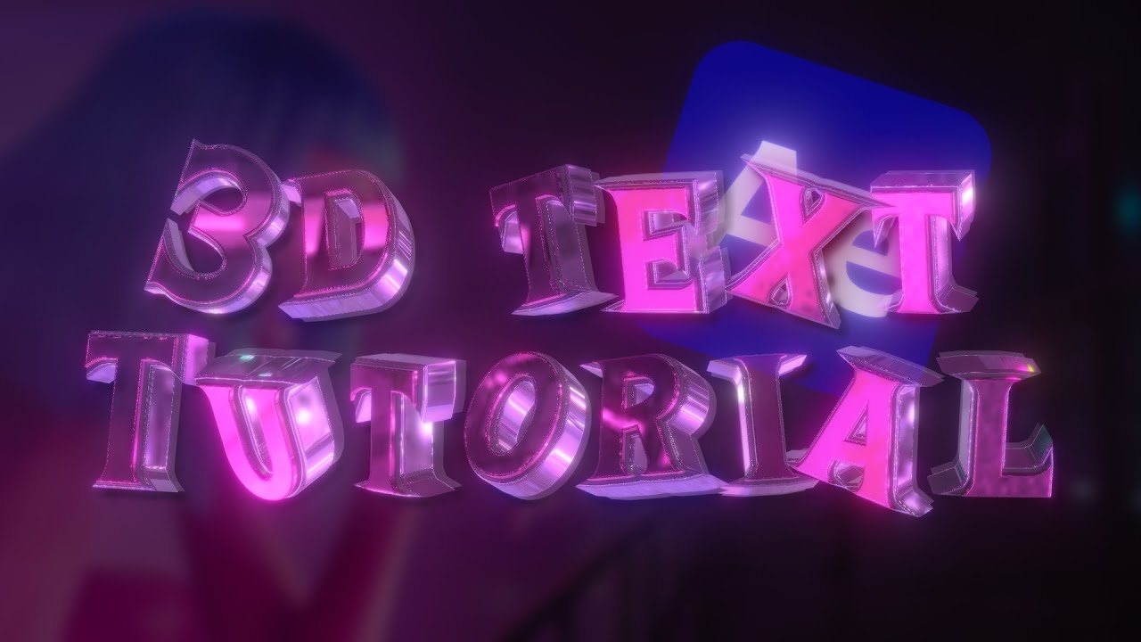 Create Stunning 3D Text Effects in After Effects π¨ | Easy Tutorial