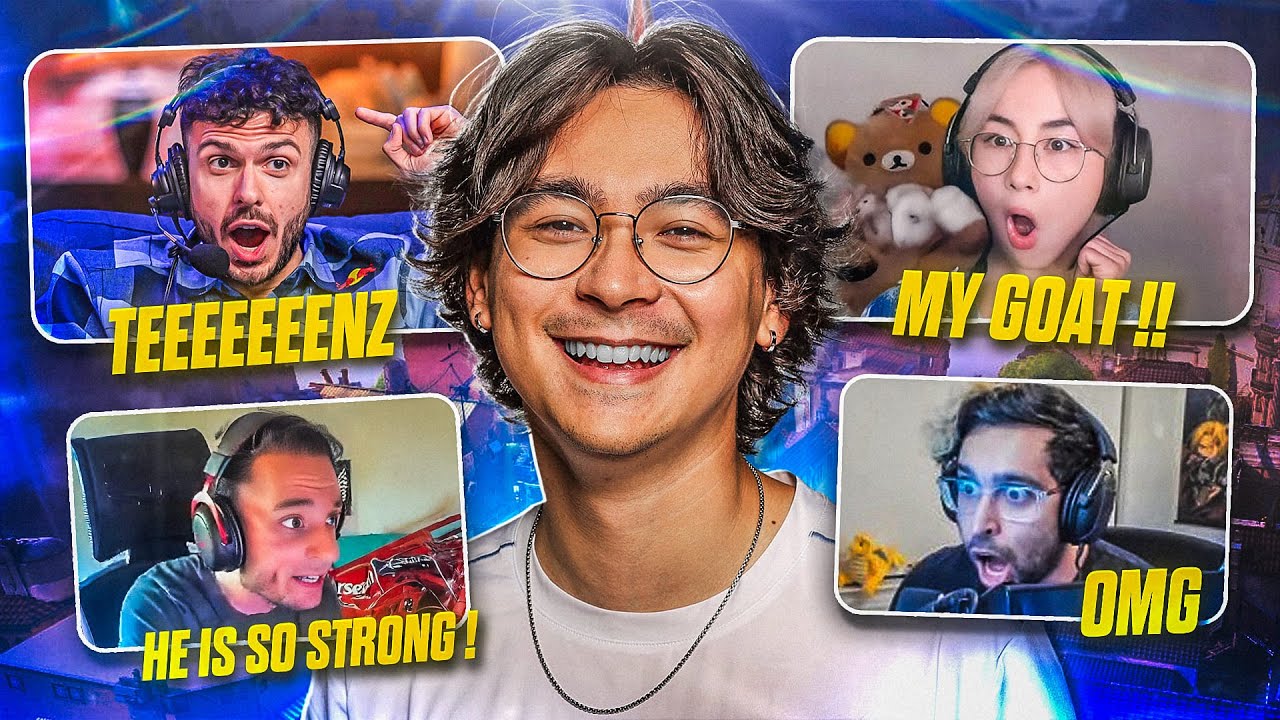 10 Min of Streamers Shocked by Tenz’s Best Moments 🎮