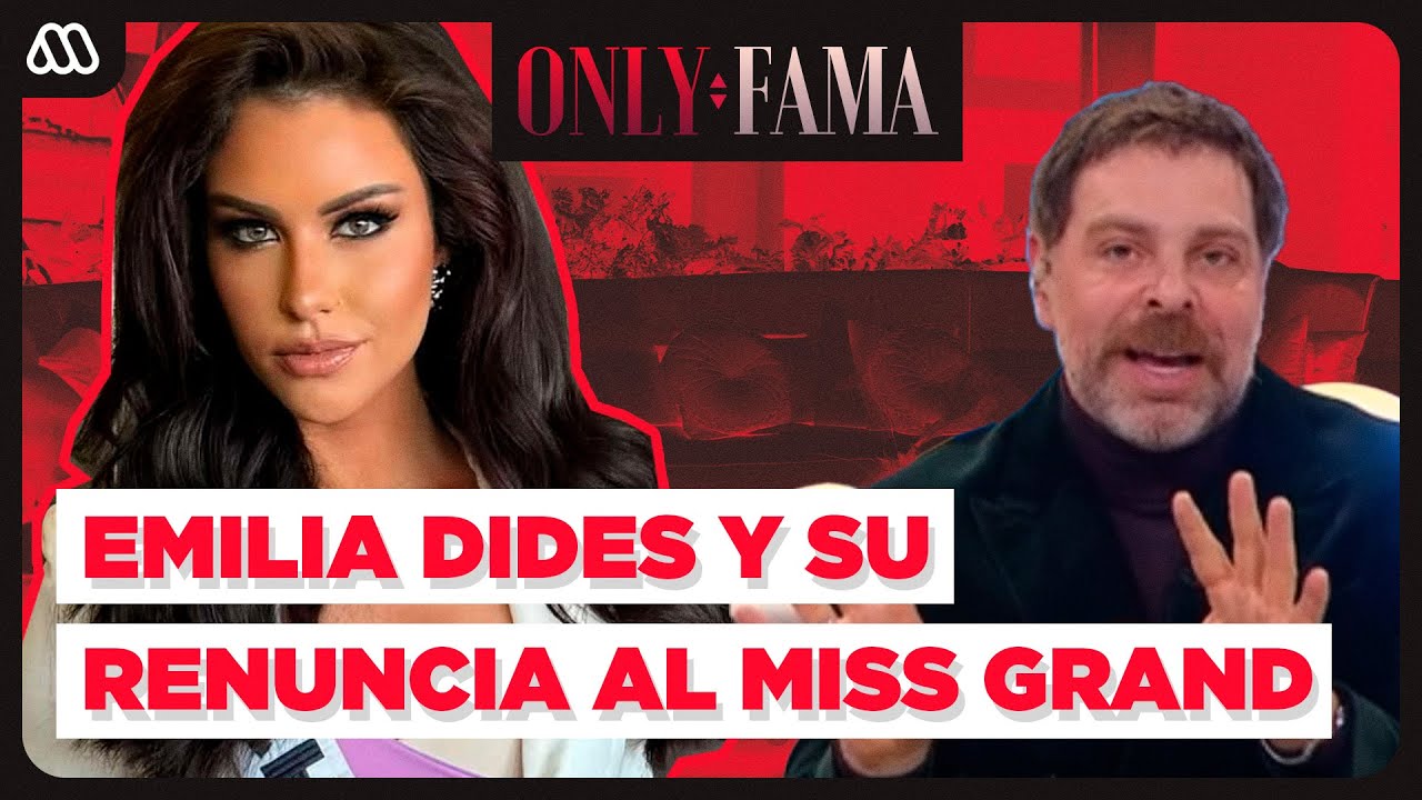 Emilia Dides rompe el silencio sobre su renuncia a Miss Grand 😱