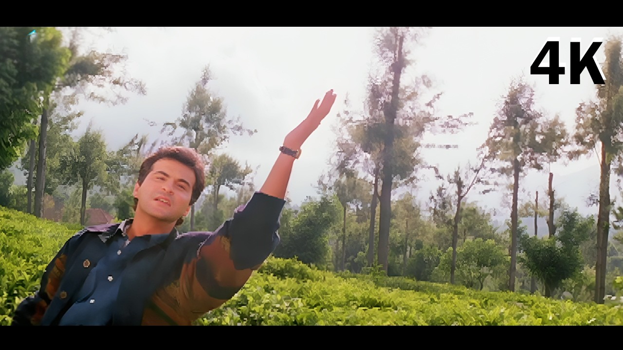 4K VIDEO Saat Janam Saat Vachan | Prem 1995 | Tabu & Sanjay Kapoor | Alka Yagnik & Nalin Dev