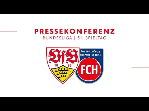 Pressekonferenz vor VfB Stuttgart - 1. FC Heidenheim