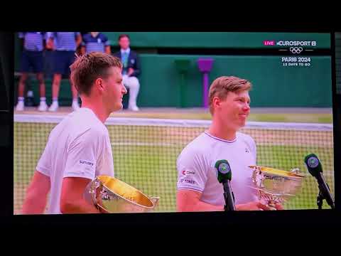 Harri Heliövaara ja Henry Patten - Wimbledon 2024 nelinpelinmestarit