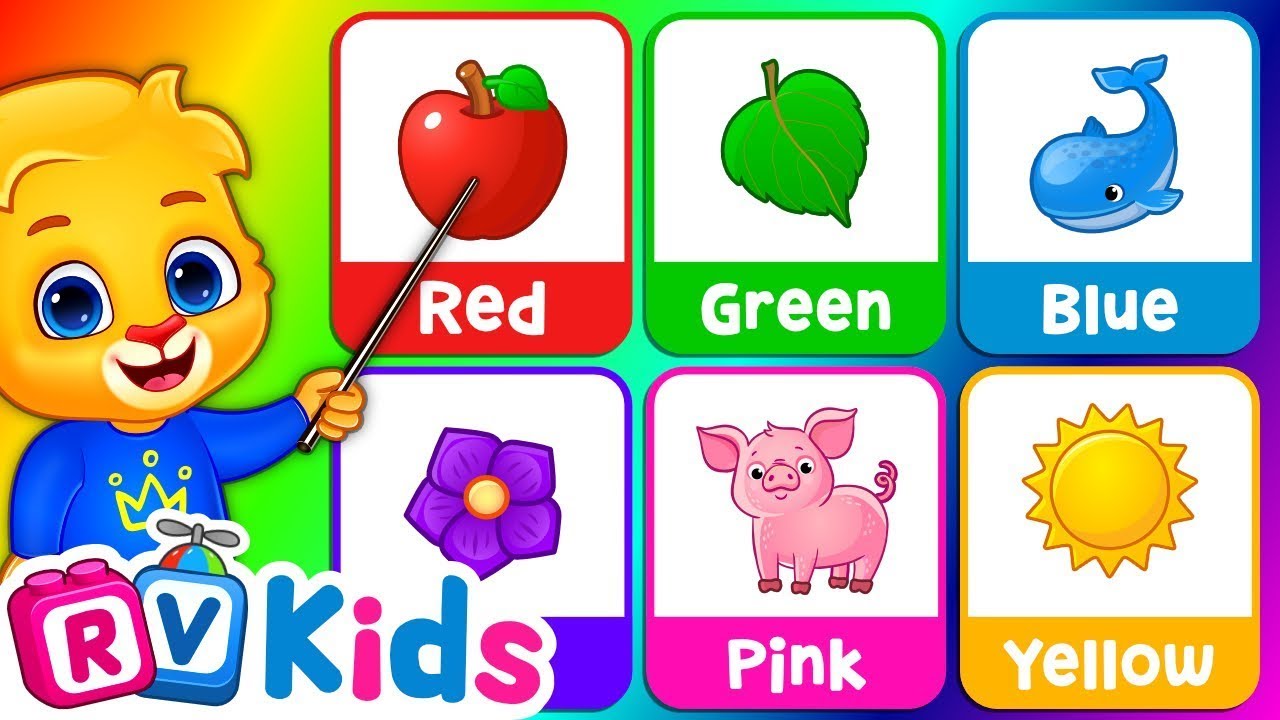 Learn Colors with Lucas and Ruby | Educational Video for Young Children