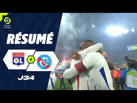 OLYMPIQUE LYONNAIS - RC STRASBOURG ALSACE (2 - 1) - Résumé - (OL - RCSA) / 2023-2024