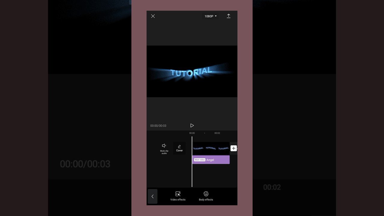 Capcut Glow Text Tutorial β¨