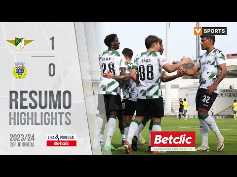 Resumo: Moreirense 1-0 Arouca (Liga 23/24 #26)