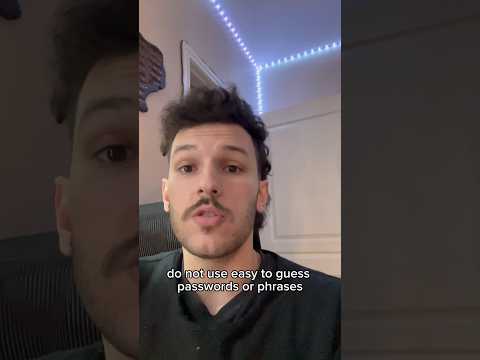 Password Best Practices #cybersecurity #cyber #security #password #passwords #bestpractice