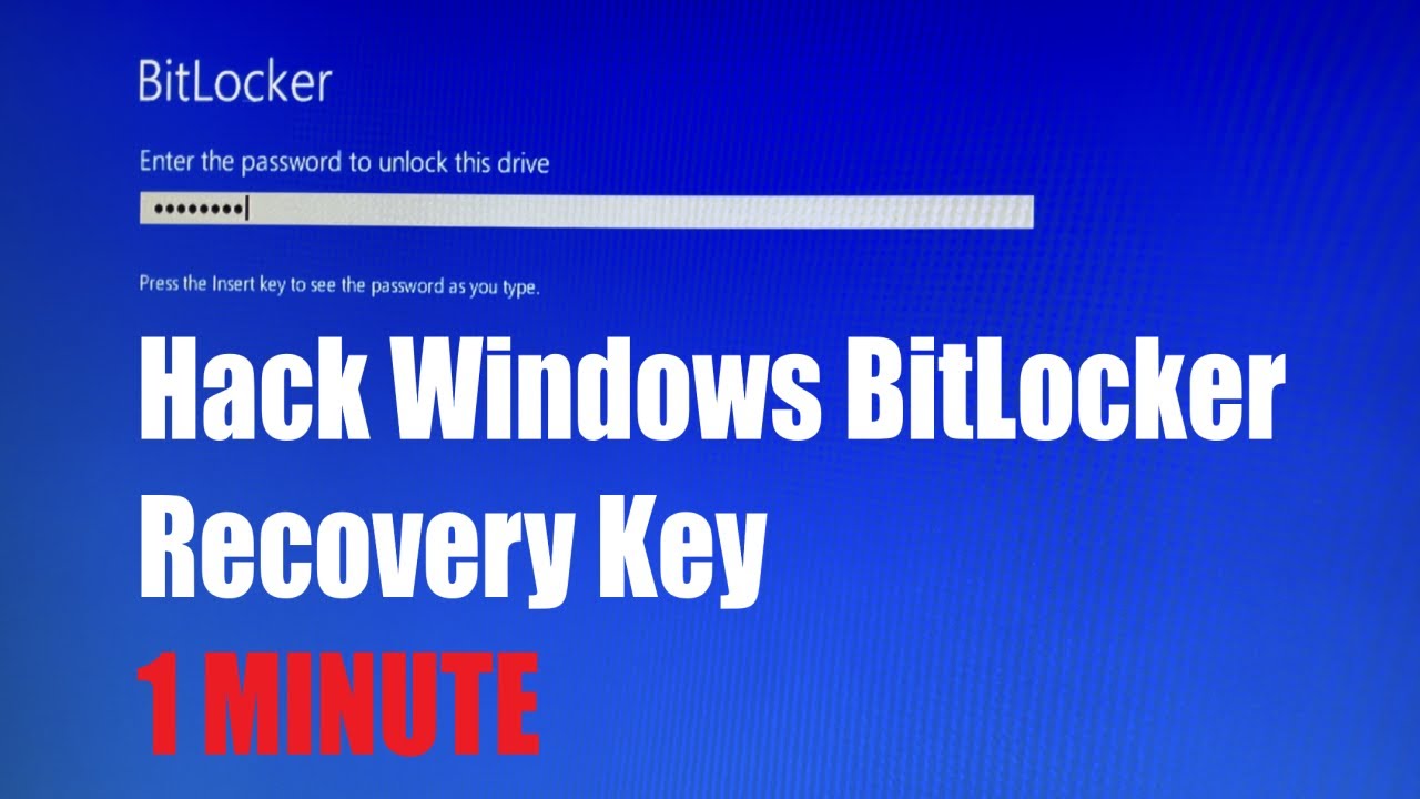 Quick Guide to Unlocking, Turning Off, and Bypassing Windows BitLocker in One Minute