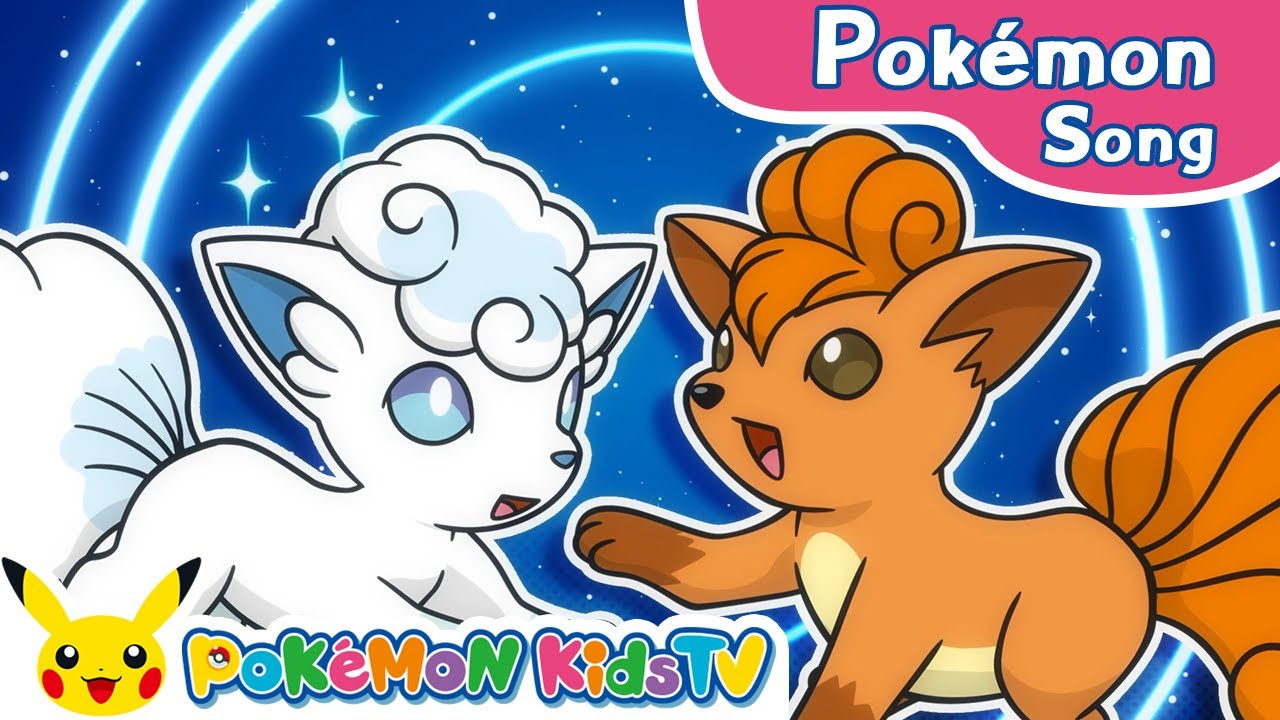Vulpix & Alolan Vulpix Song - Pokémon Kids Music 🎶