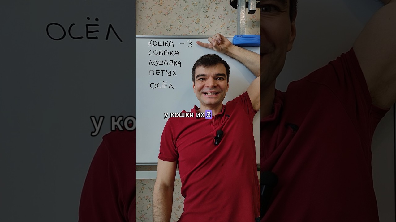 Сложная загадка с английскими субтитрами 🔍