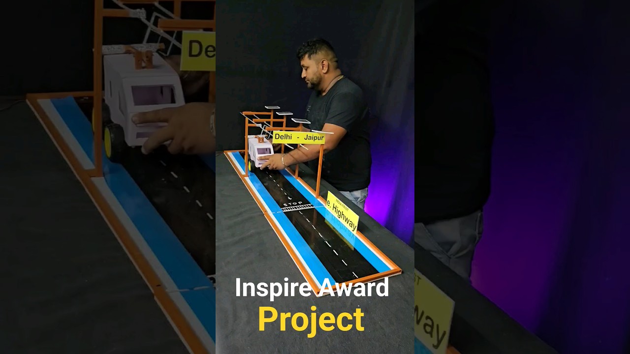 Inspire Award Science Project: E-Highway 🚗