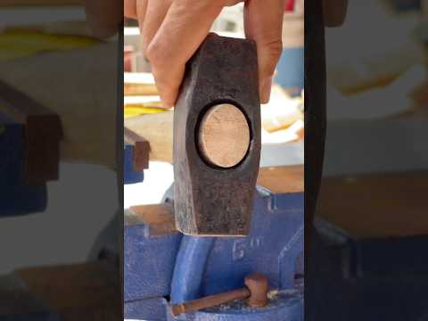 Breakthrough Hammer Handle Fitting Idea: Something You’ve Never Seen Before! #diy