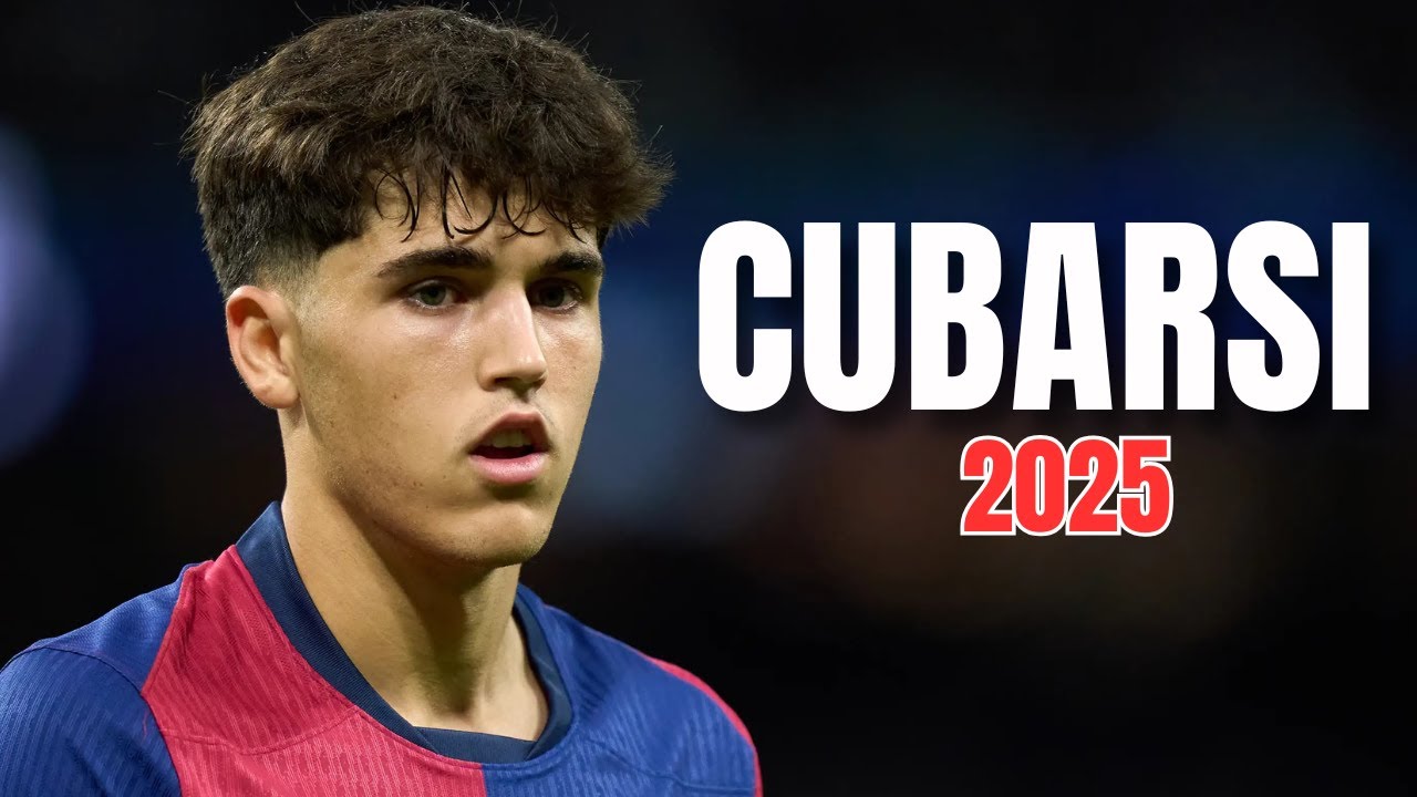Pau Cubarsi's 2025 Skills & Goals ⚽