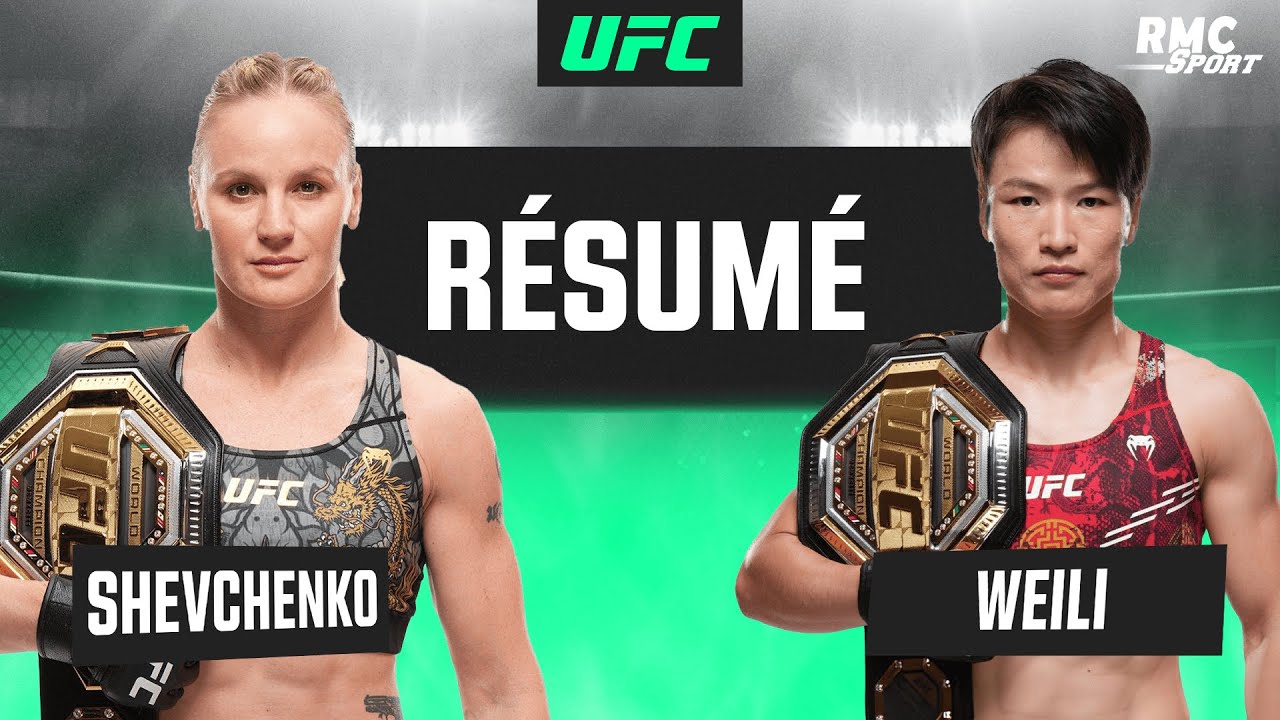 UFC 322 : Zhang Weili face à Shevchenko 🥊