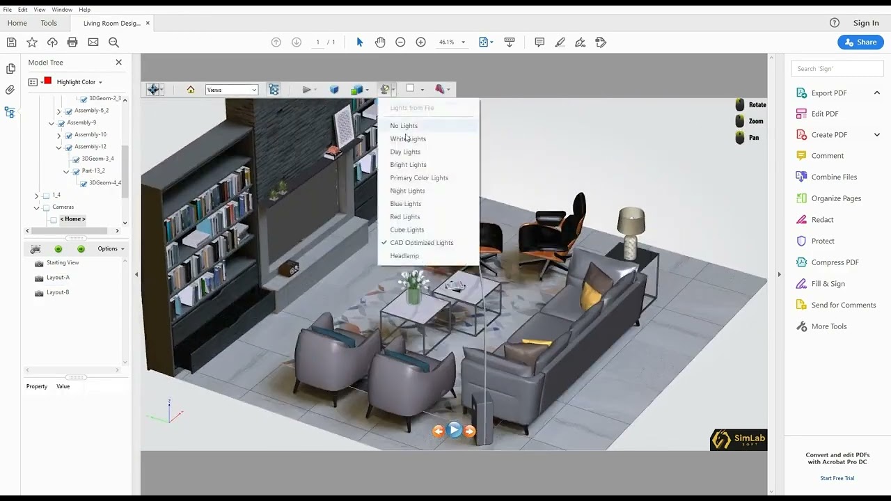 Ep1: Mastering 3D PDF Creation with SimLab Composer – Tutorial Overview