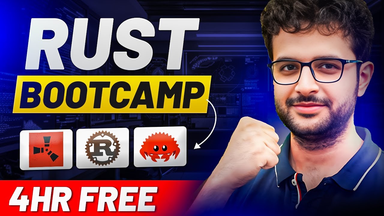 Rust Beginner Tutorial: Full Course & Projects 🦀