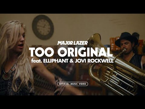 Major Lazer -  Too Original (feat. Elliphant & Jovi Rockwell) [Official Music Video]