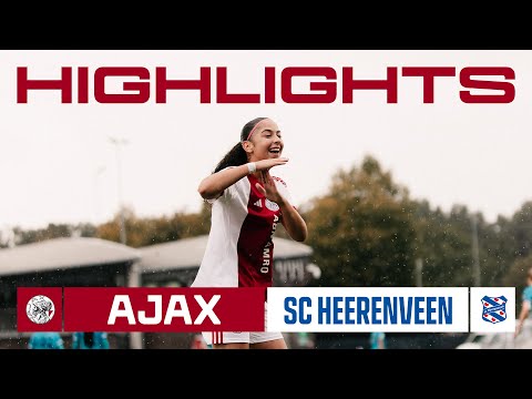 First goals for Touzani & Derks ๐ | Highlights Ajax Vrouwen - sc Heerenveen | Vrouwen Eredivisie