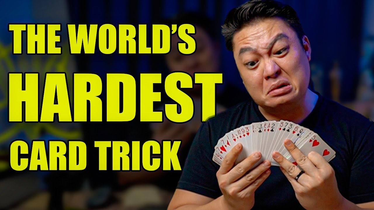 World's Hardest Card Trick Revealed π΄