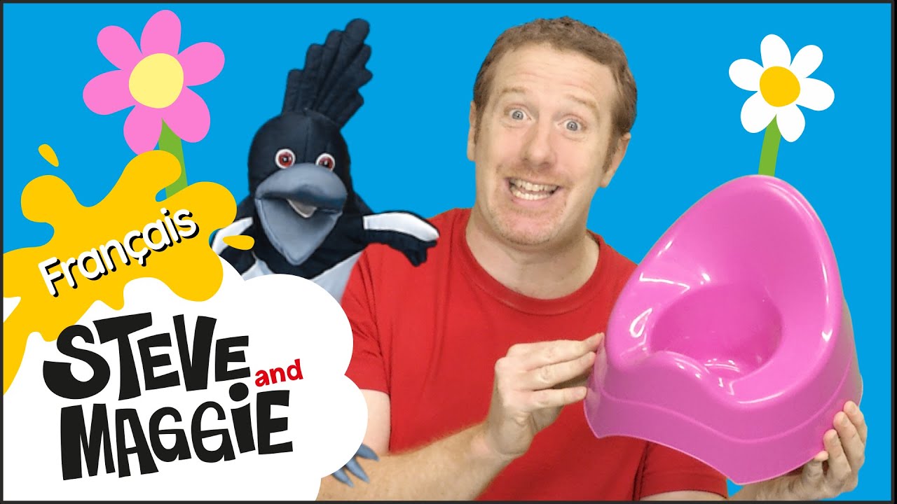Steve et Maggie apprennent à faire sur le pot 🚽