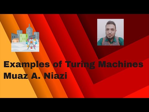 Turing Machines Examples (Theory of Computation)
