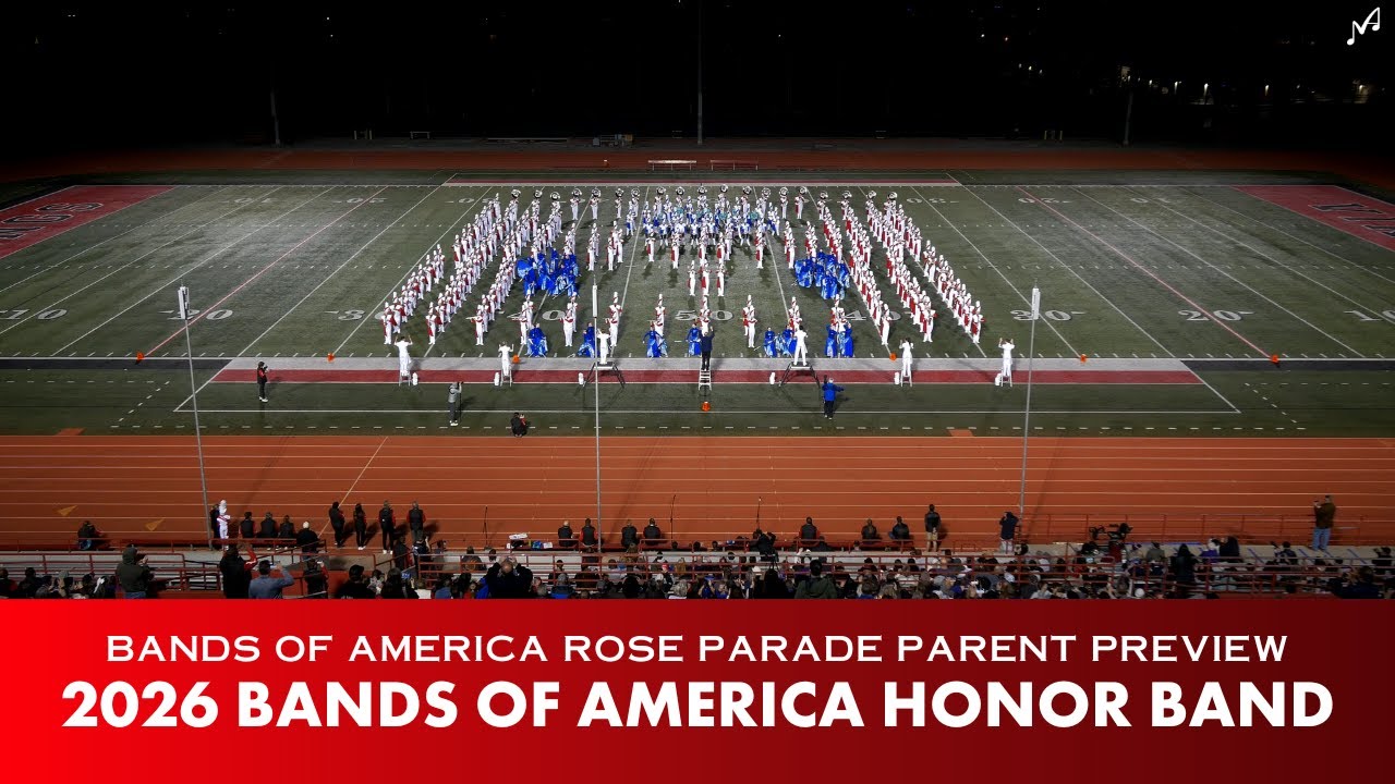 2026 Bands of America Honor Band 🌟 Preview