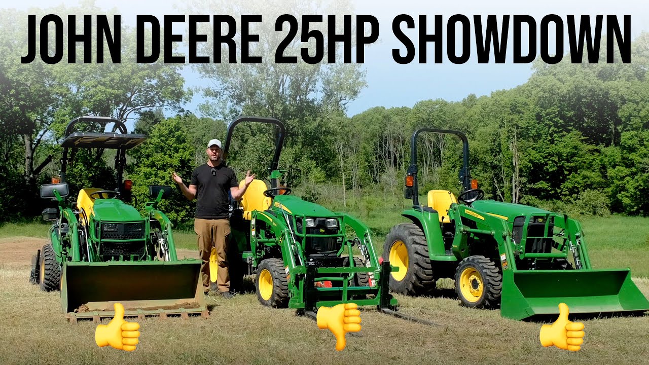 John Deere 25HP Tractors: Which One Is Best? 🤔