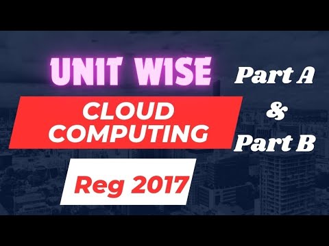 How to pass in Cloud Computing subject in Anna university regulation 2017