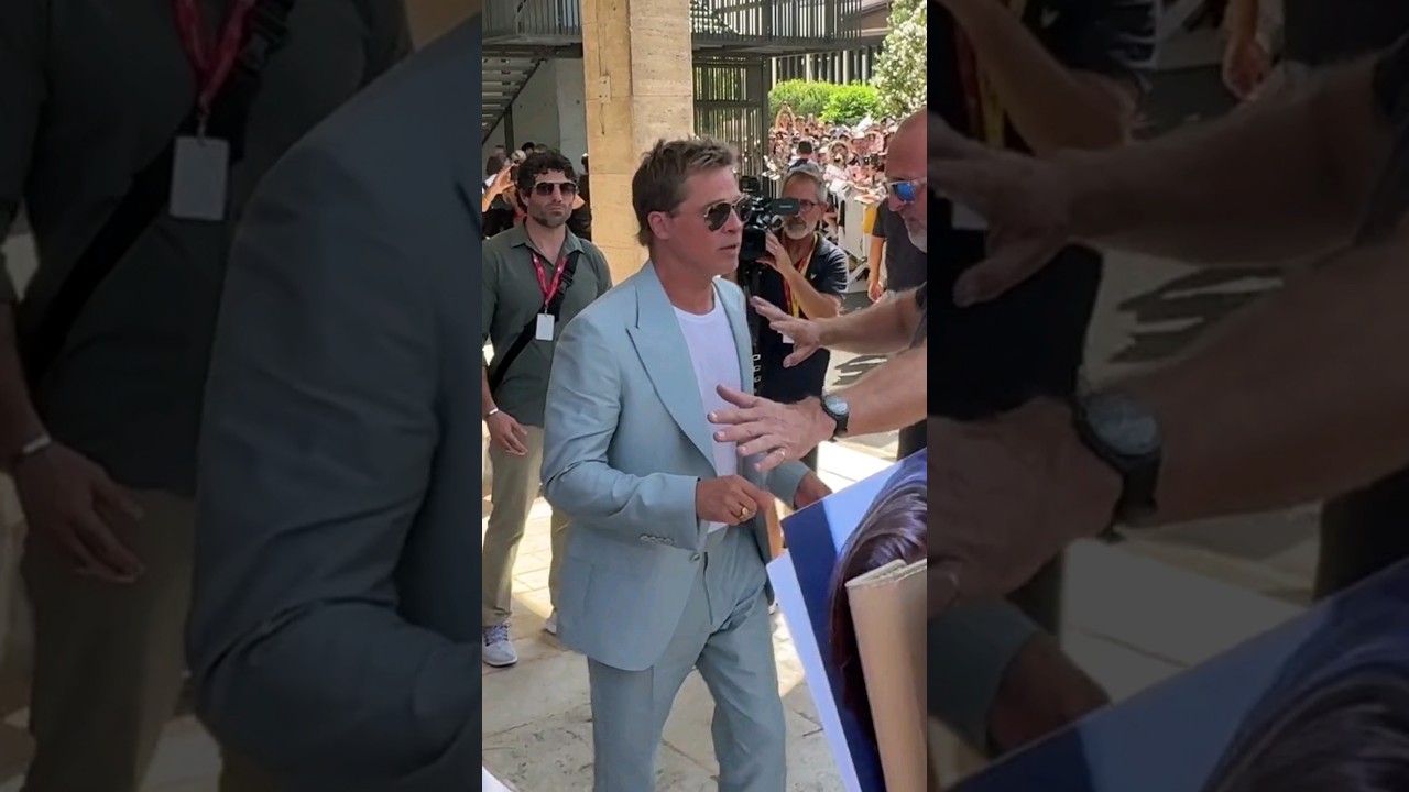 Angelina Jolie & Brad Pitt Steal the Spotlight at Venice Film Festival 🎬