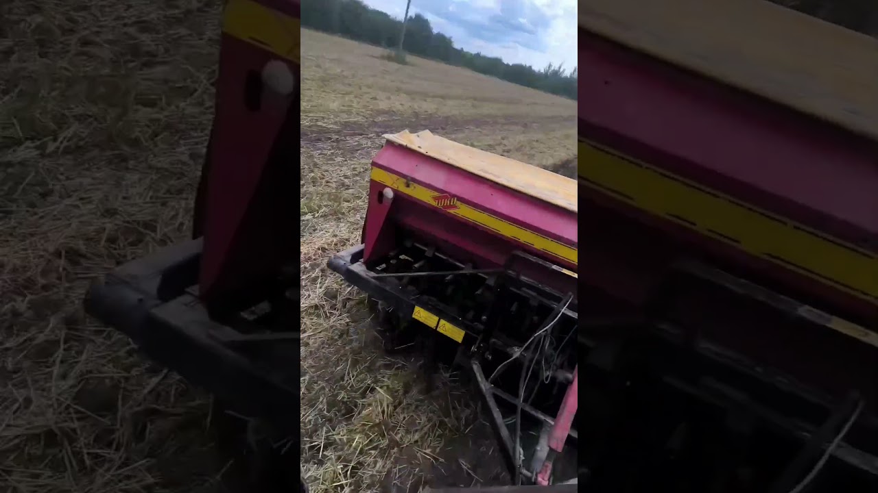 Посів сидератів Джон Дір 3040 та Yuko NT3000