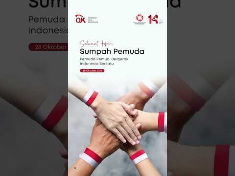Selamat Hari Sumpah Pemuda, 28 Oktober 2025